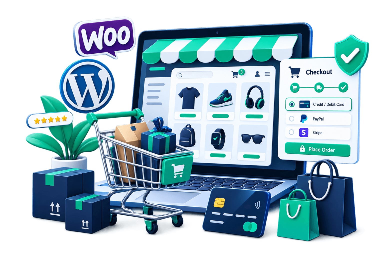 WooCommerce development and custom eCommerce store solutions by Rubal Alam
