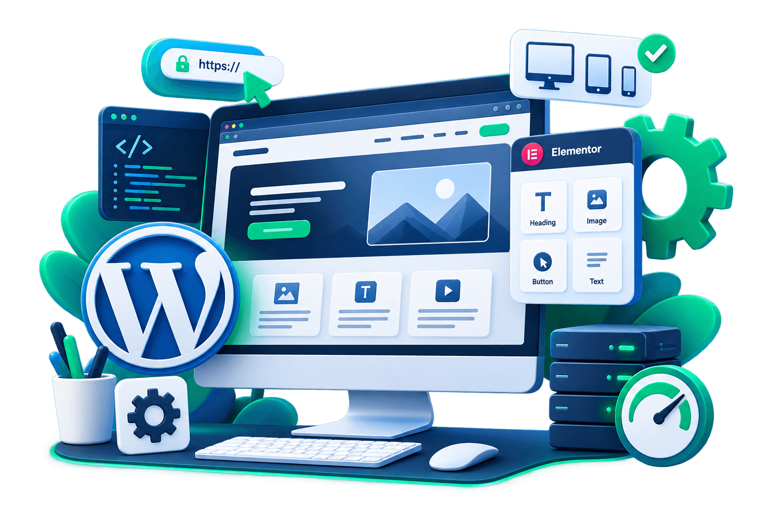WordPress website development and custom website design by Rubal Alam